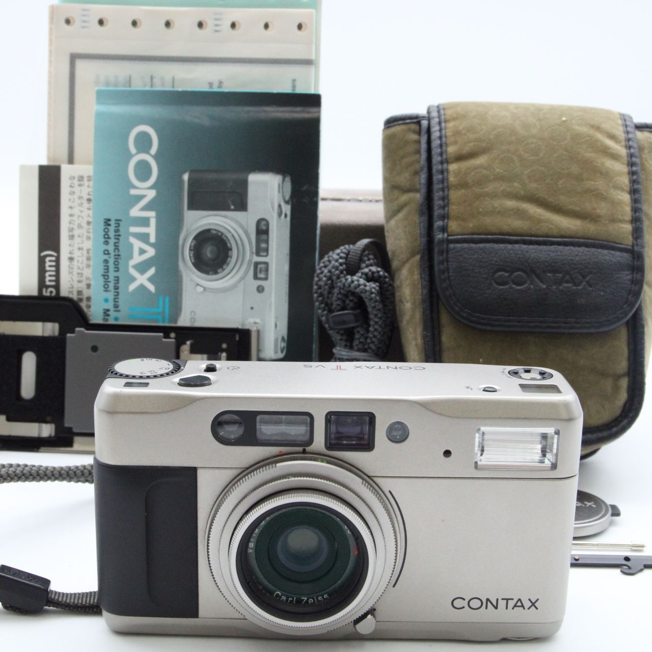 ☆極美品☆コンタックス CONTAX TVS 重い 高性能フィルムカメラ#232