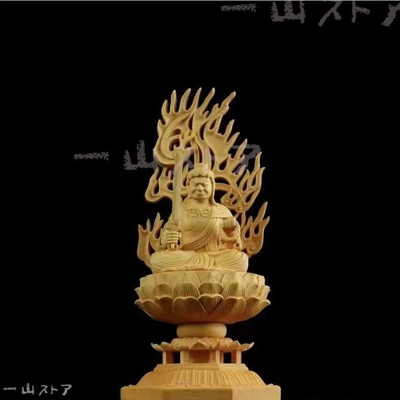 難あり牧田秀雲作／聖観音菩薩像(5寸) 【楽天市場】聖観音菩薩像 牧田