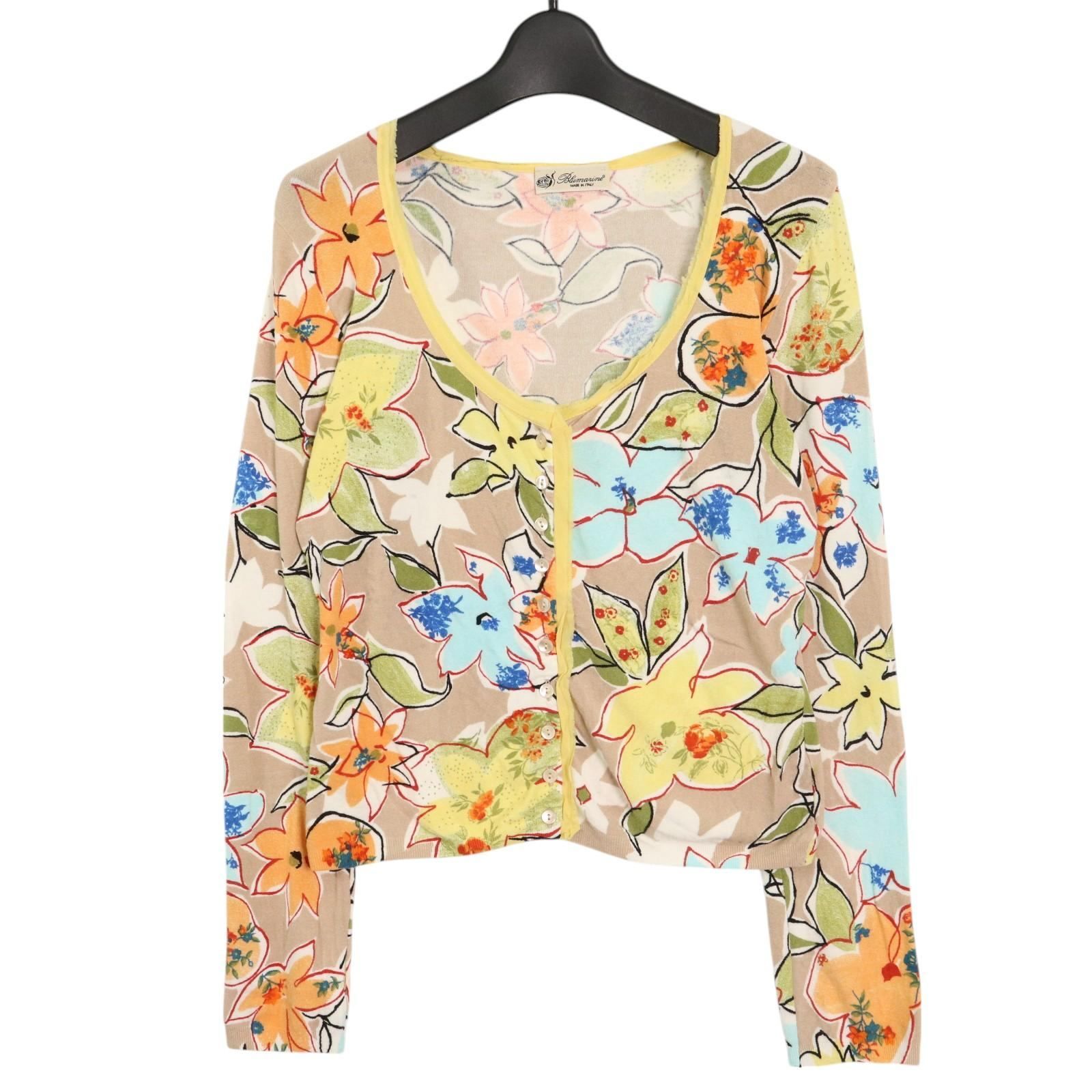 BLUMARINE ブルマリン　カーディガン40 Blumarine ブルマリン カーディガン 40 - メルカリ