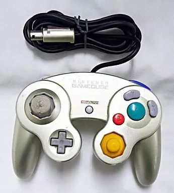 NGCハード コントローラ スターライトゴールド ゲームキューブ