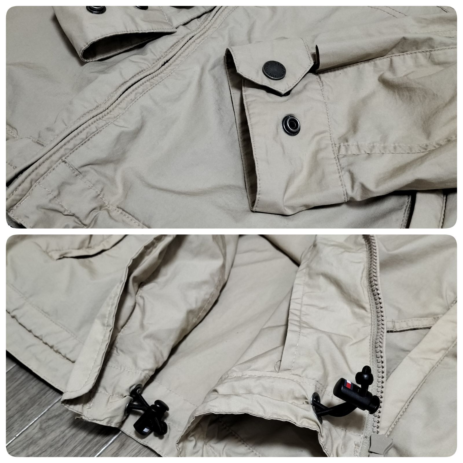 ☆TOMMY HILFIGER ナイロンジャケット スイングトップ ドリズラー 