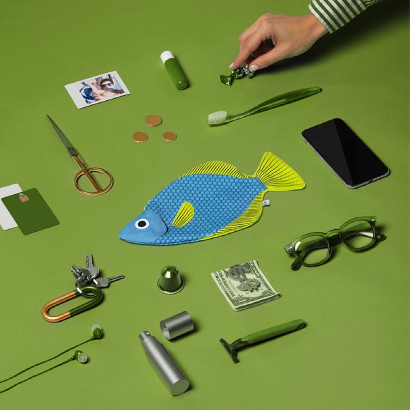 テッポウウオ おさかなポーチ DON FISHER Arquero 鉄砲魚-3