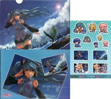 中古】クリアファイル A 初音ミク A4クリアファイルセット