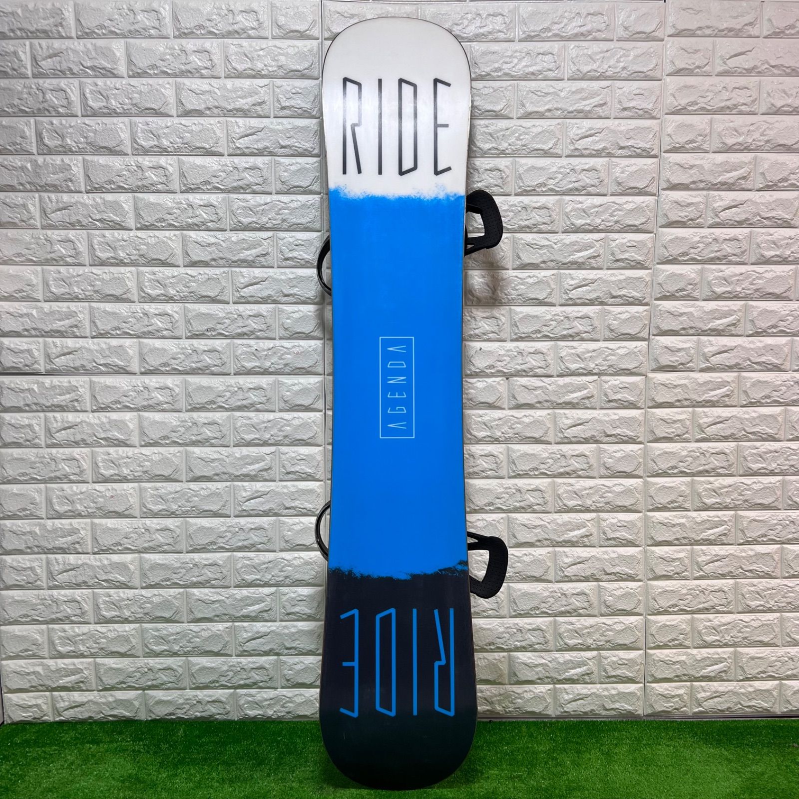  RIDE AGENDA 156 スノーボード BURTON FLASH M オールラウンド グラトリ 3点セット ケース付き ボード スノーボード