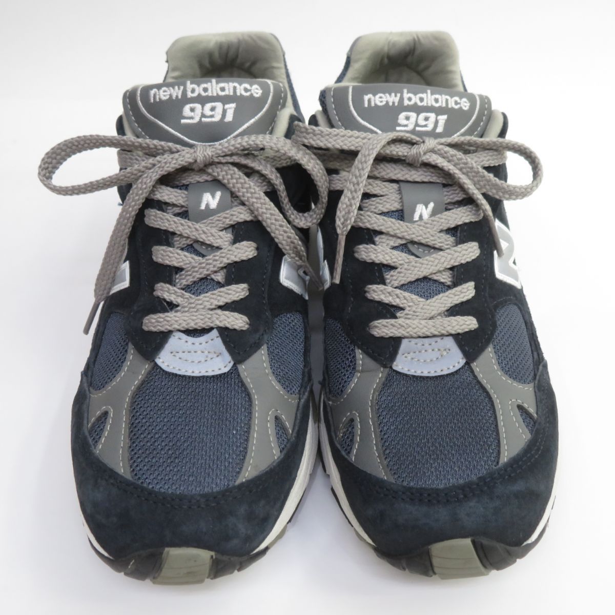 New Balance ニューバランス M991NV スニーカー ネイビー US9 27cm 箱 