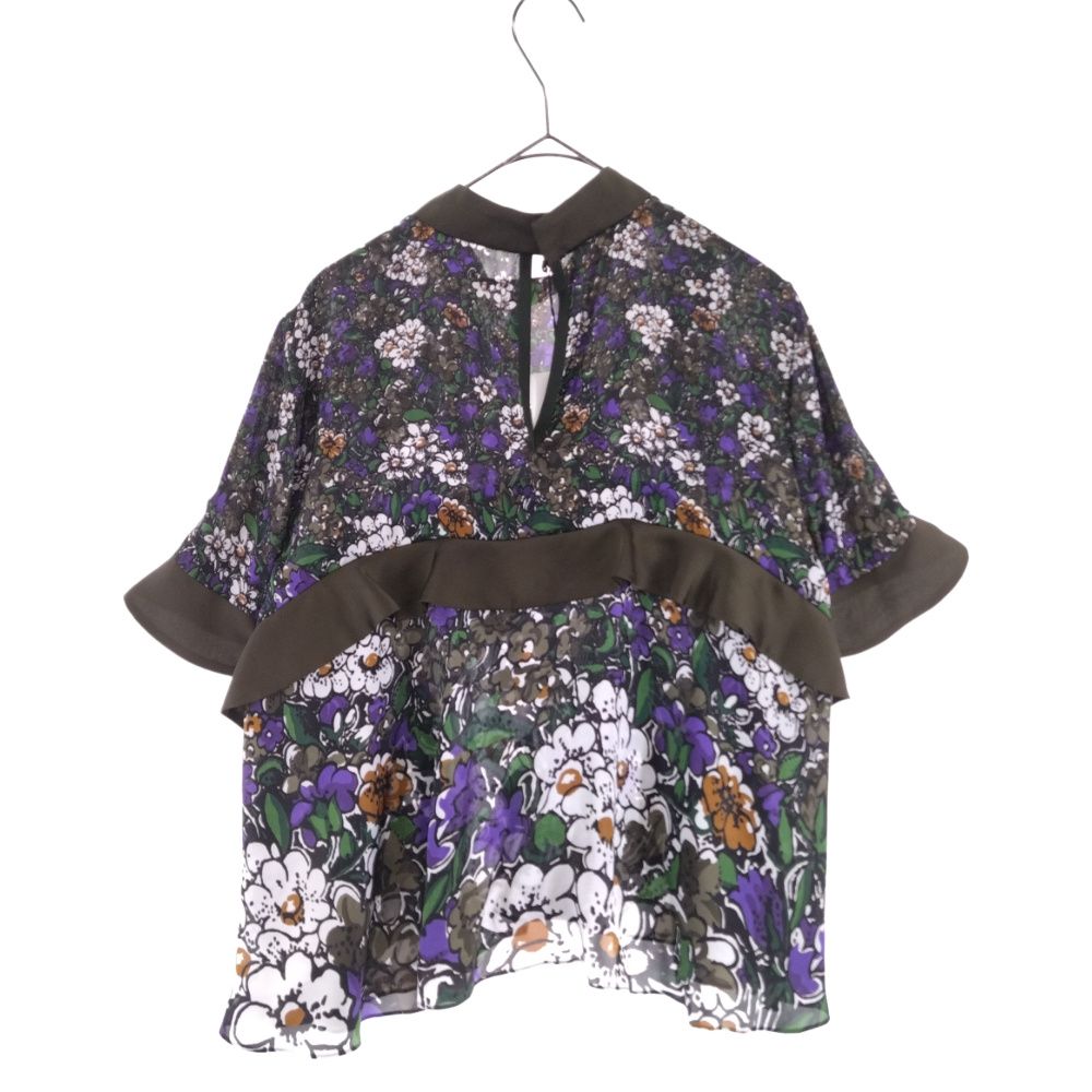 Sacai (サカイ) 23SS Floral Print Pullover フローラル プリント プル 