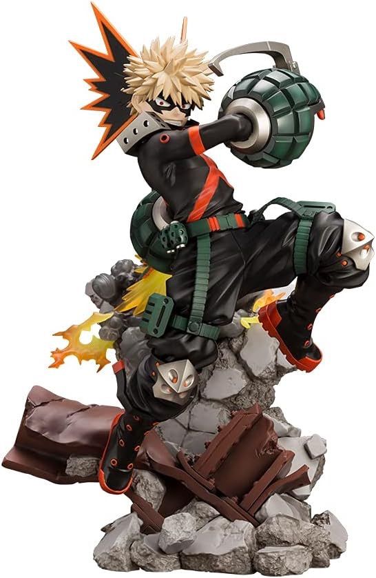 僕のヒーローアカデミア ARTFX J 爆豪勝己 Ver.2 特典 表情替えパーツ 付属