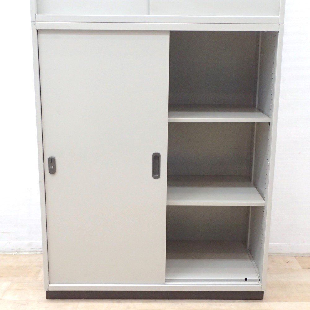 上下書庫セット 引違い書庫