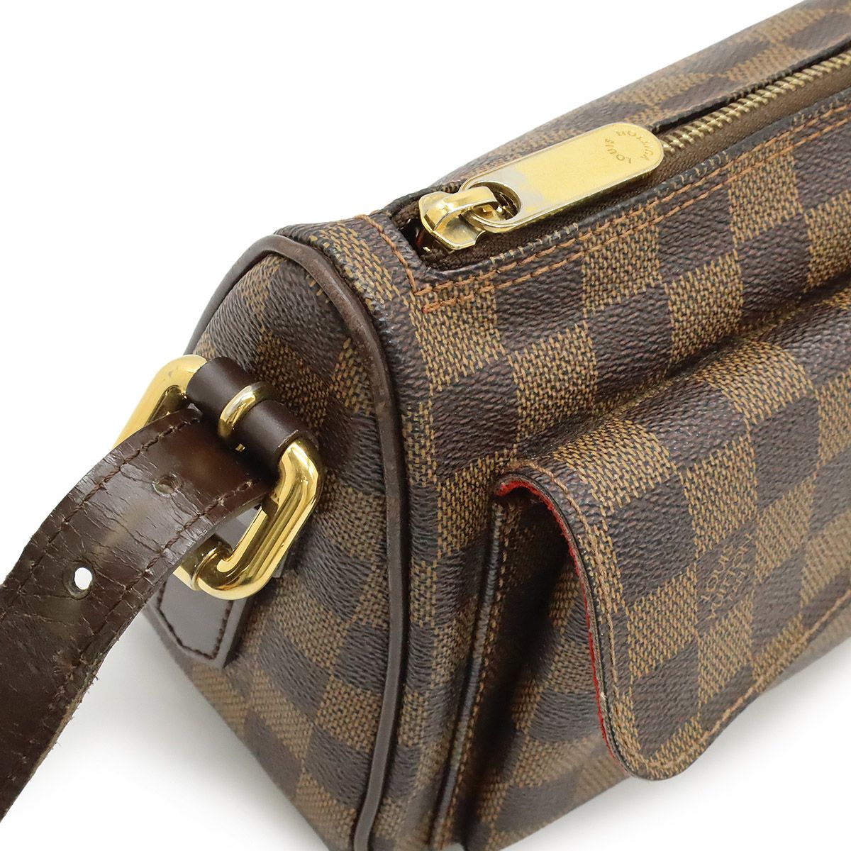 LOUIS VUITTONダミエ　キーホルダー箱、保管袋付き ルイヴィトン LOUIS VUITTON ダミエショルダーバッグ 箱、保存袋有り