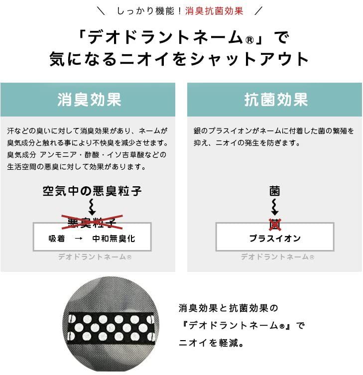 カラフルりんご Lサイズ 消臭巾着 Hula ハンナフラ Hanna