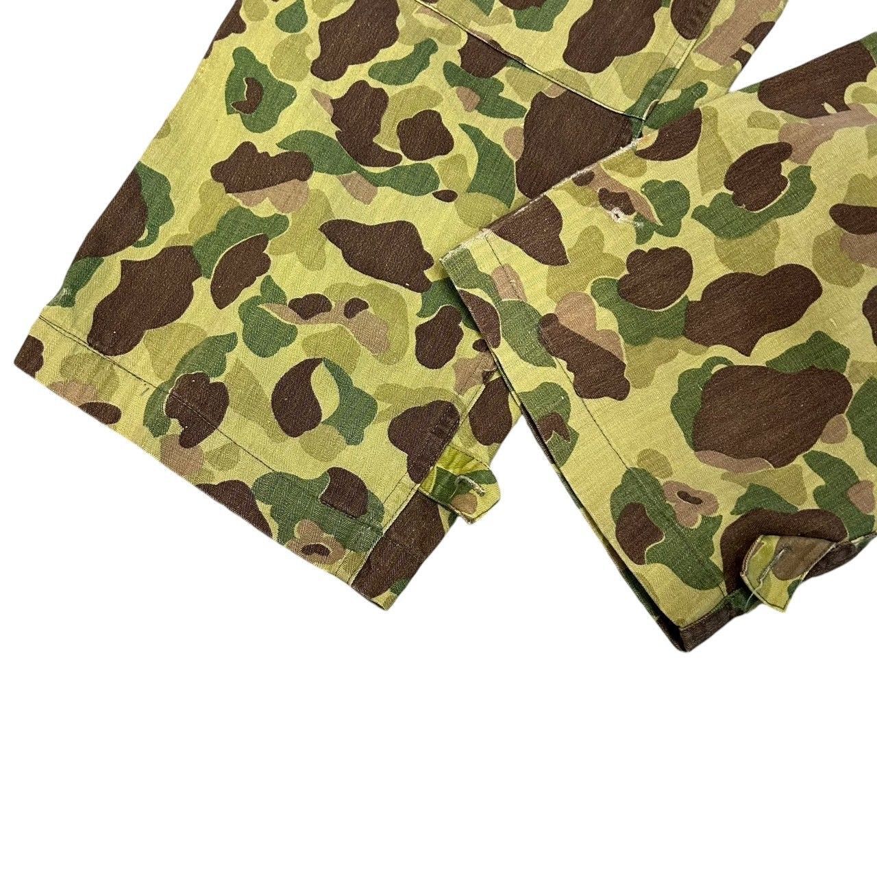 40s U.S.M.C. P-44 ダックハンターカモ フロッグスキン 40s 50s USMC P-44 Frog Skin フロッグスキン ダックハンター カモ