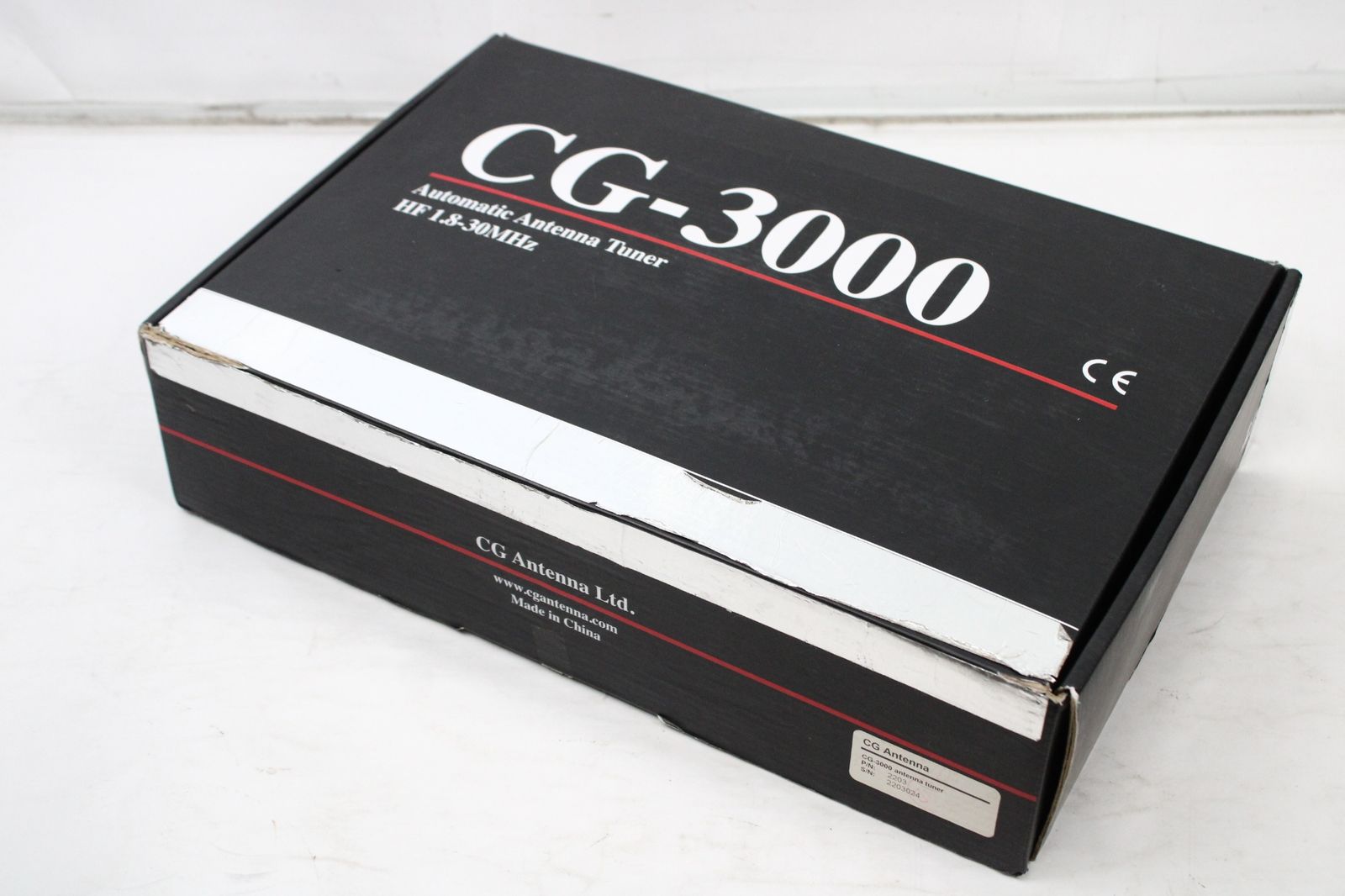 現状品 CGAntenna CG-3000 オートアンテナチューナー CTUVer2 アマチュア 無線 ITCZ3SLRPN7I-A30-byebye