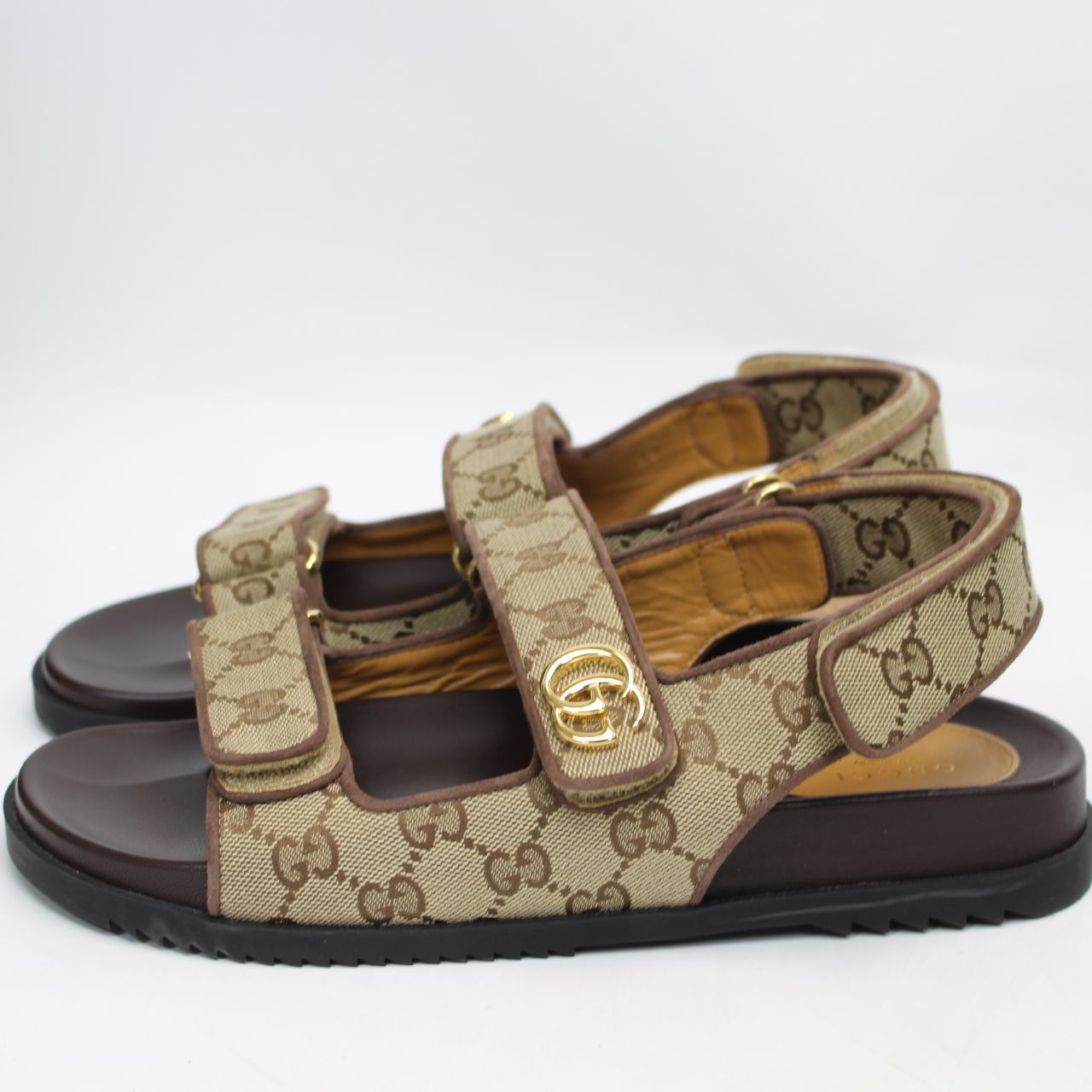 GUCCI ベージュ キャンバス スリッポン ミュール org.jpg