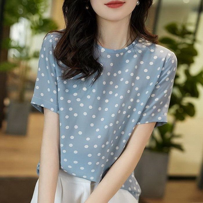 Tシャツ レディース 40代 春夏新作 上品Tシャツ シフォンブラウス おしゃれ 配色 半袖トップス オシャレ通勤 大人上品 ゆったりtシャツ 30代 50代 カジュアル 楽天市場】Tシャツ レディース 40代 春夏新作 オシャレブラウス
