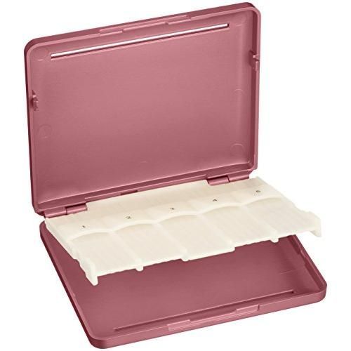 野中貿易 Nonaka Boeki ノナカ アルトサクソフォン用 プラスチック製リードケース セルマーロゴ入り 10枚用 サクラピンク