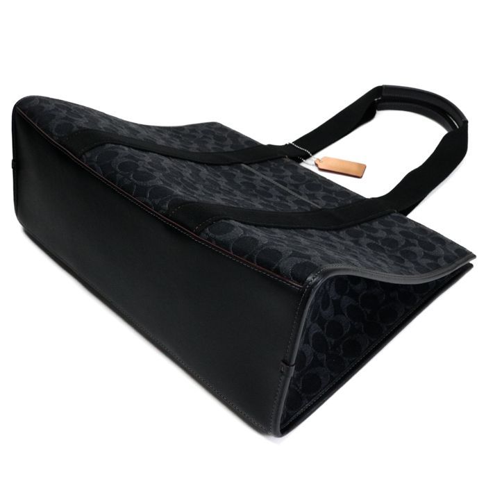 コーチ COACH ラージ スミス トート シグネチャー デニム
