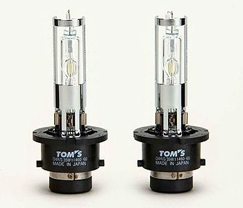TOMS/トムス H.I.D.ホワイトバルブ 90981-TD4R3 トヨタ ラクティス