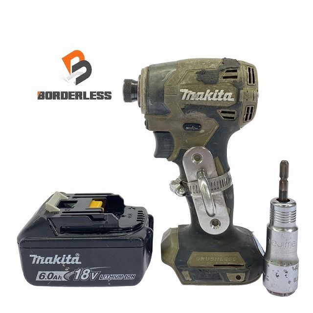☆品☆ makita マキタ オンライン 18V 充電式インパクトドライバ