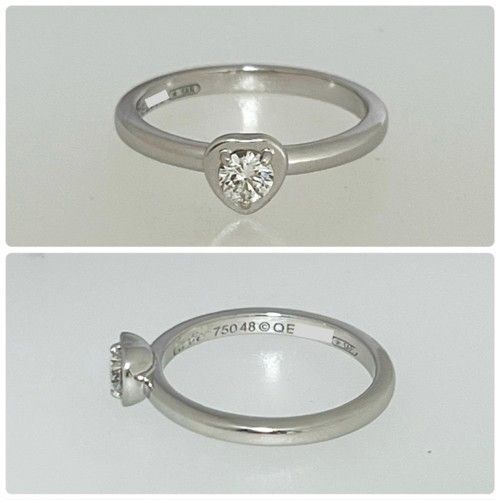 CARTIER カルティエ ディアマン レジェ ハート リング B4087948 750WG  