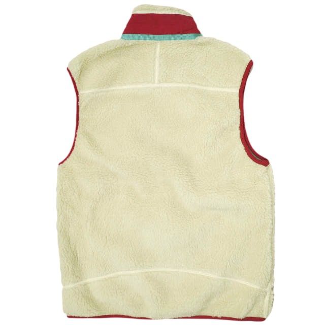 新品 PATAGONIA パタゴニア 2011年製 CLASSIC RETRO-X VEST クラシックレトロエックスベスト 23047 MEN'S  S NAT Natural ジレ ボア フリース トップス g16333 - メルカリ