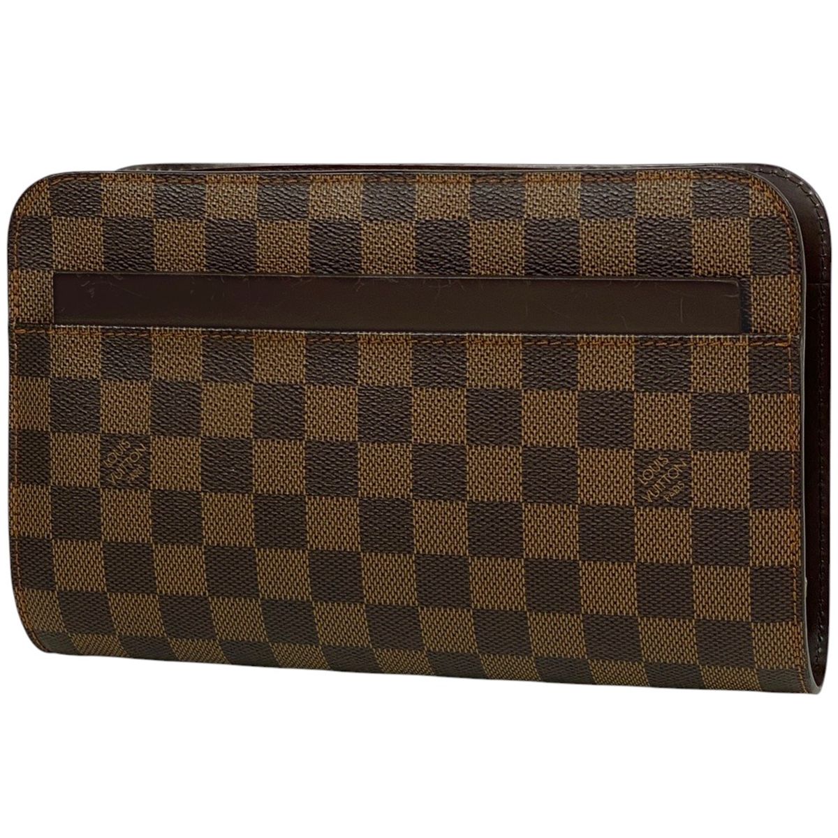 ルイ ヴィトン Louis Vuitton サンルイ クラッチバッグ 手持ち セカンドバッグ ダミエ ブラウン N51993 メンズ