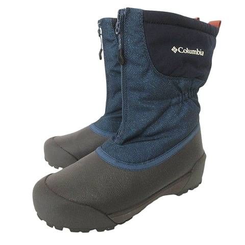 青 コロンビアブーツ コロンビア Columbia 美品 スノーブーツ