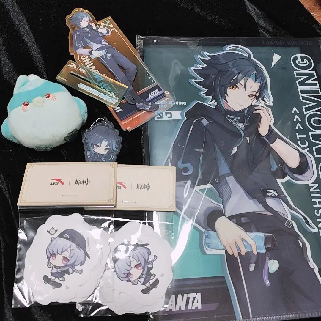 原神 ホ法夜叉 あんスタ コラボ オフライン グッズ ボックス等