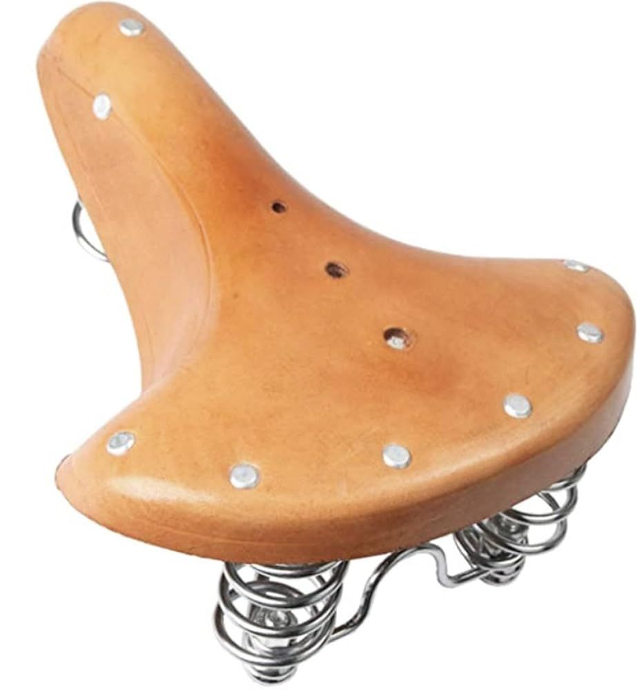 自転車 サドル レトロ 本革 ハンモックサドル 取替 昭和 コンフォート