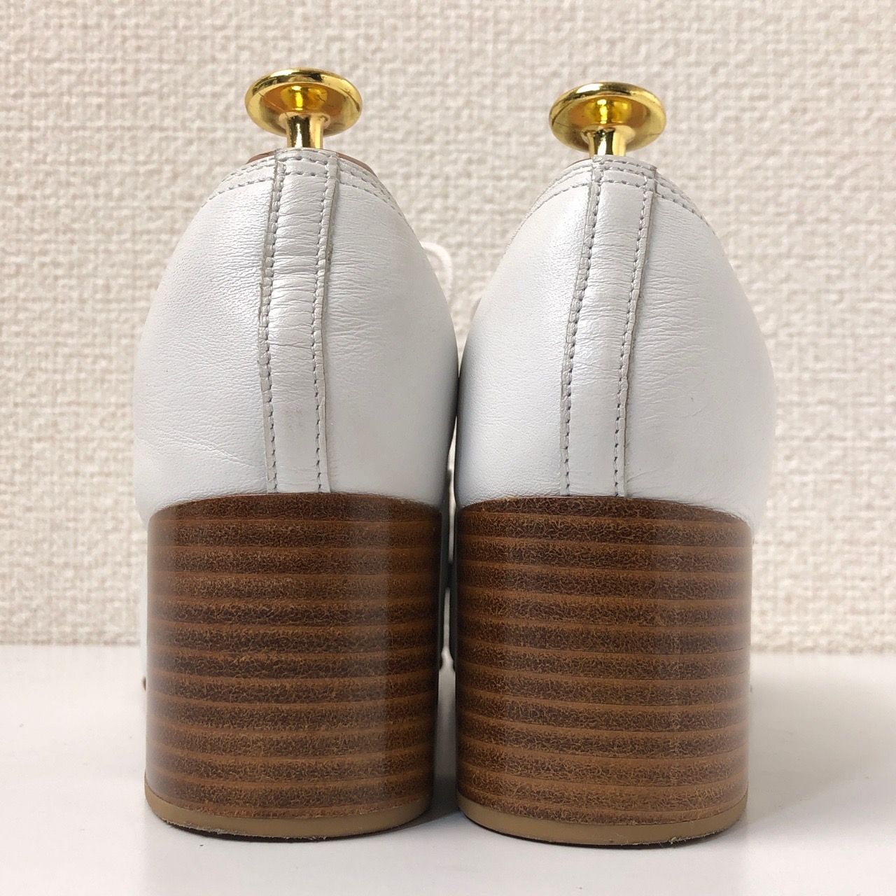 レペット FADO RICH ホワイト レースアップシューズ KIN-KAAI_COM