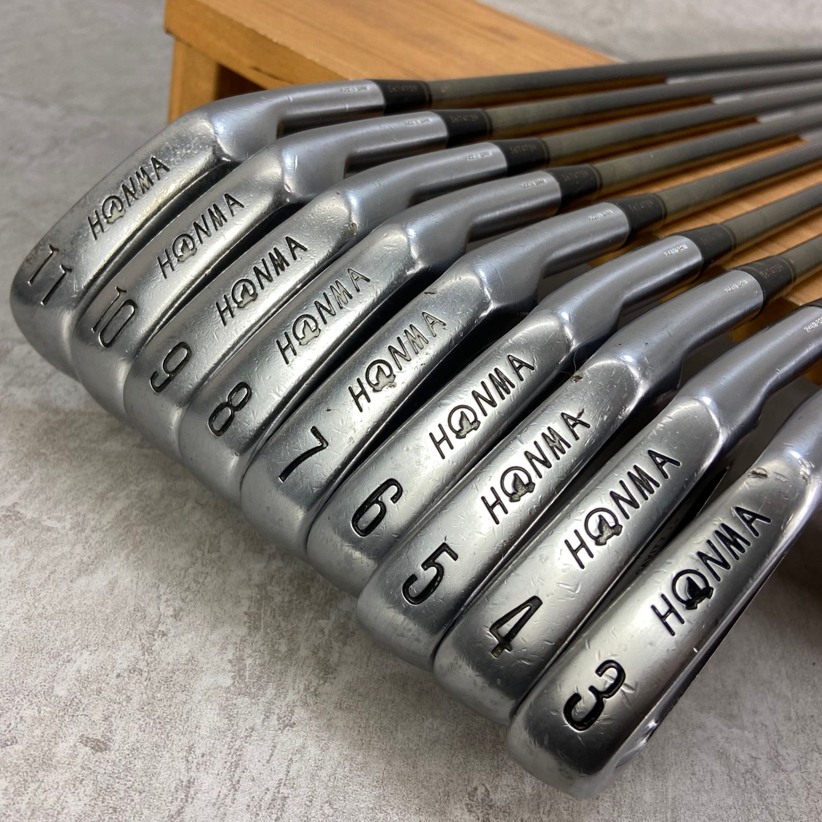 HONMA ホンマ LB-727 3STAR 星 スター 黒七宝 メンズゴルフ
