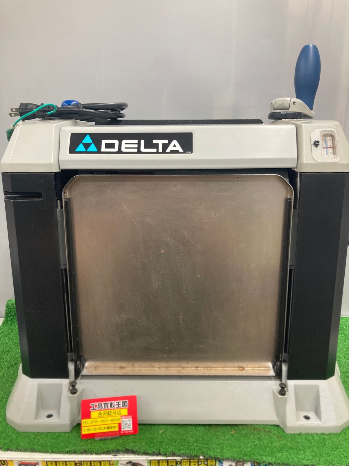 0922 DELTA 自動カンナ 22-580 IT8J73UV0H78