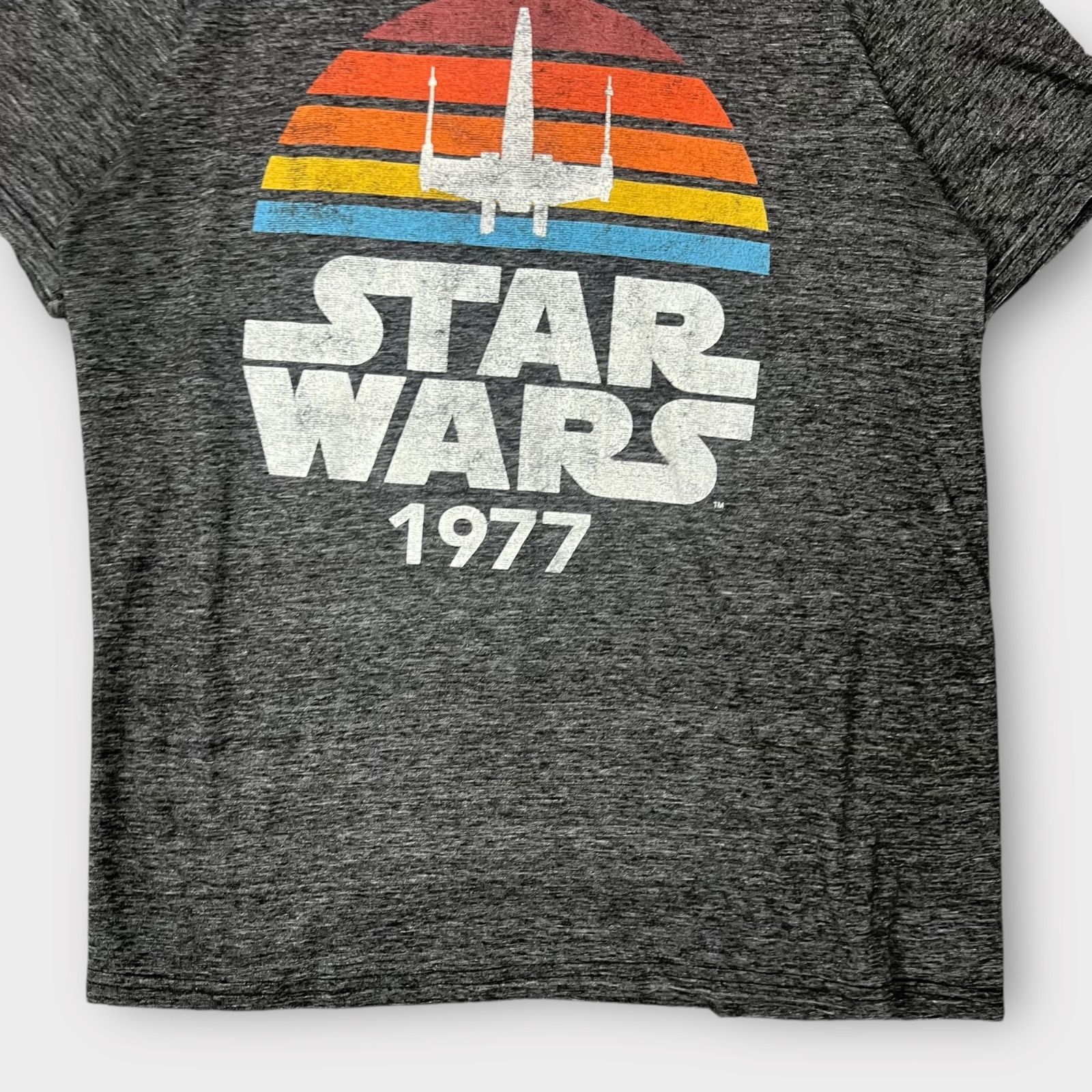 古着 STAR WARS スターファイター 両面Tシャツ ヴィンテージ Star Wars プリントTシャツ スターウォーズ 1977 Xウィング