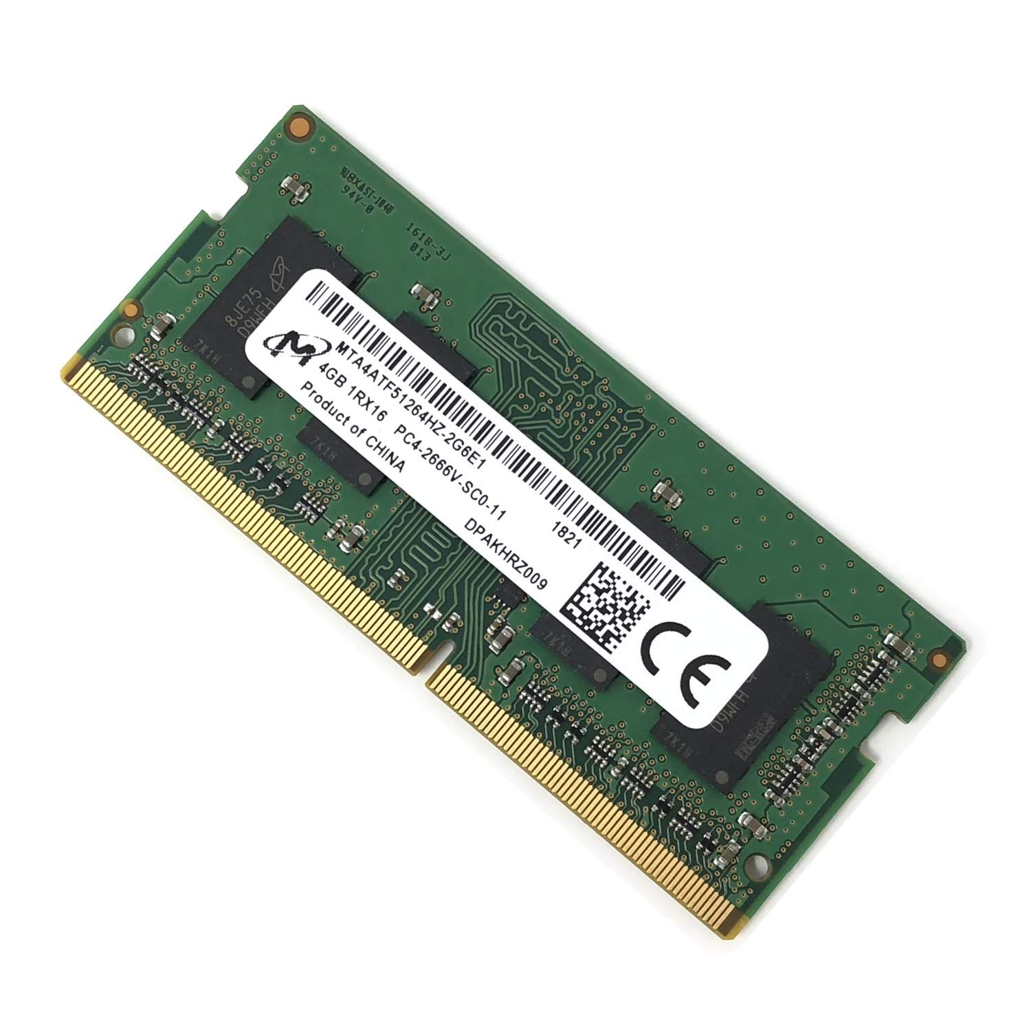 PCパーツ Micron MTA4ATF51264HZ-2G6E1 非ECC PC4-2666V 4GB DDR4