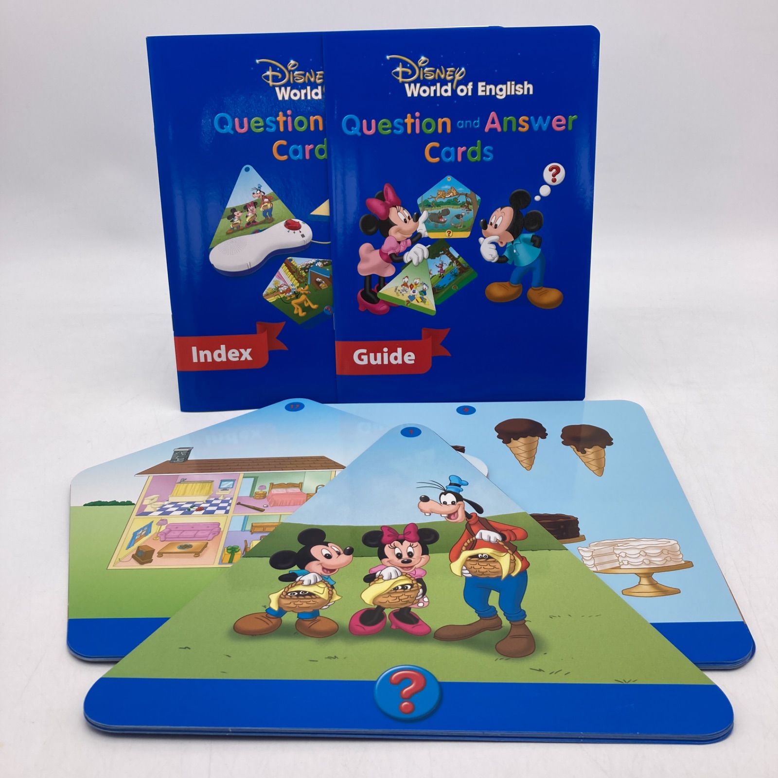 最新 トークアロング・Q＆Aカード ディズニー英語システム DWE