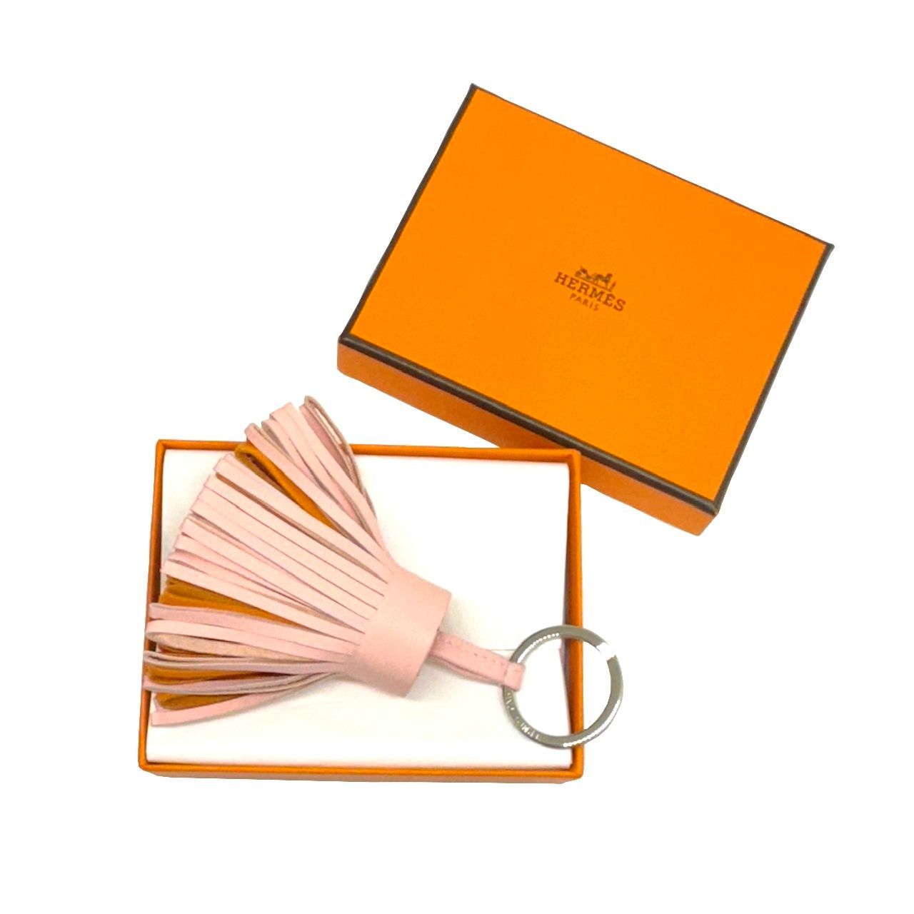 も*ん様 HERMES カルメン　キーリング　オレンジ　エルメス HERMES エルメス キーリング Carmen カルメン レディース