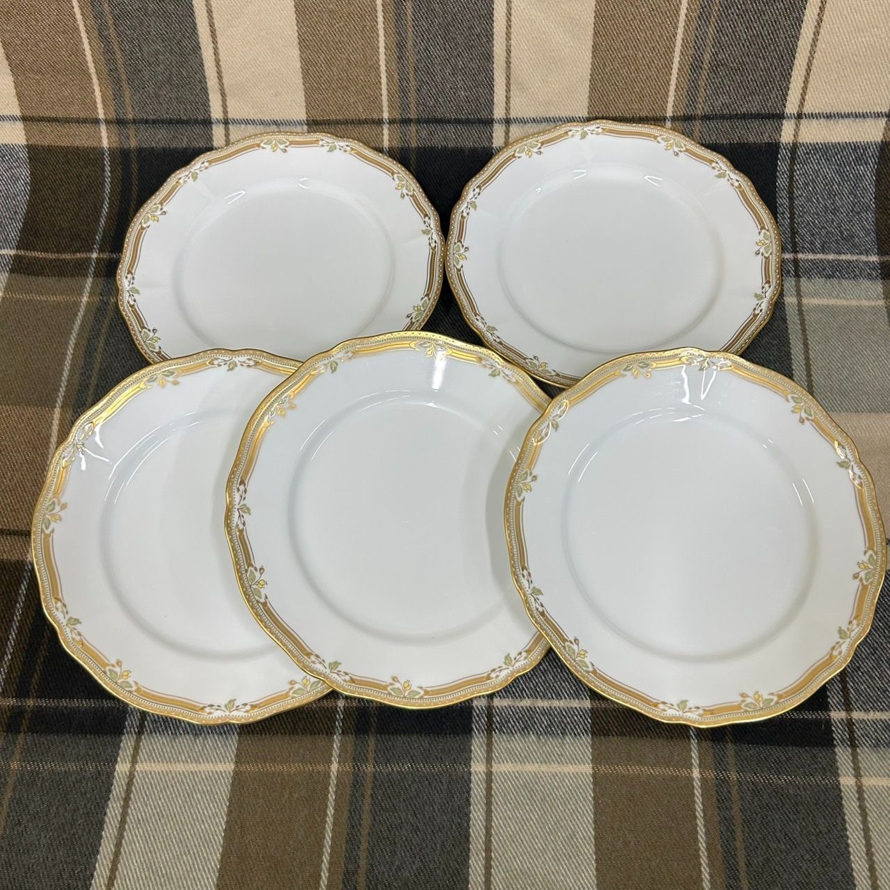 Noritake ノリタケ プレート ガラコンテッサ/ケーキ皿/6枚セット/廃盤