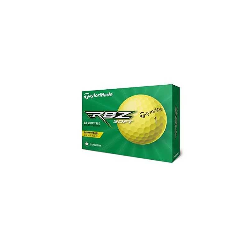 TaylorMade RBZソフト ゴルフボール 1ダース (イエロー)