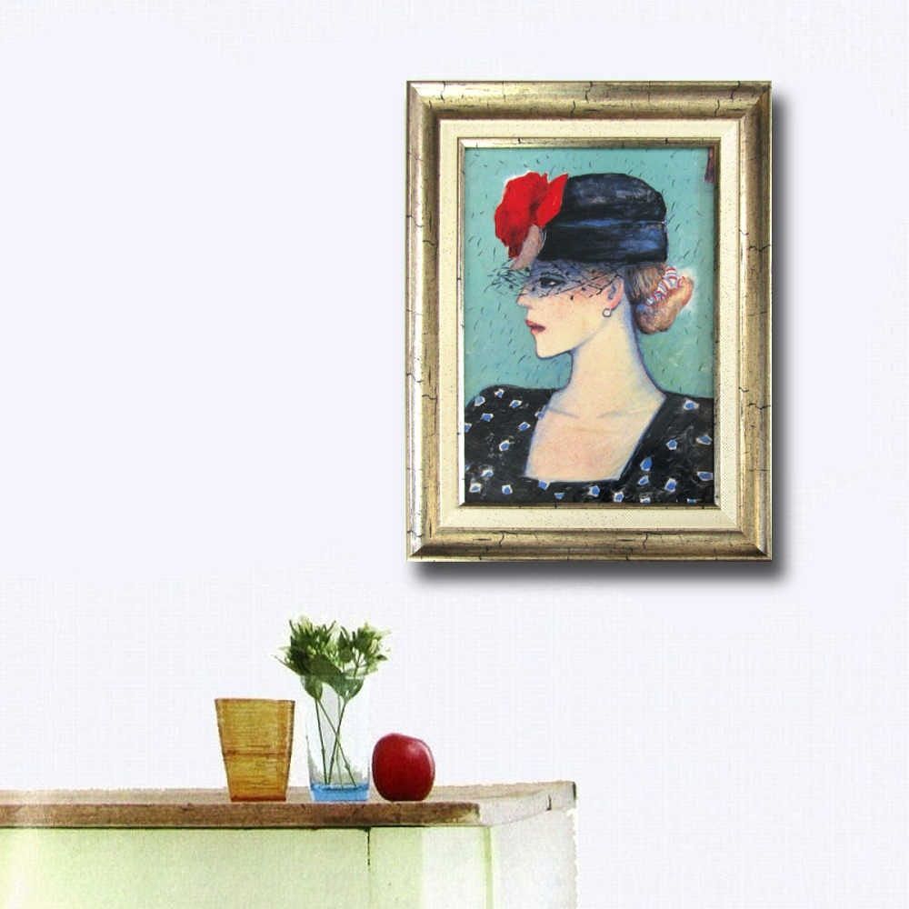 ☆ カシニョール『黒い服のオード』複製画・人物画 女性画 美人