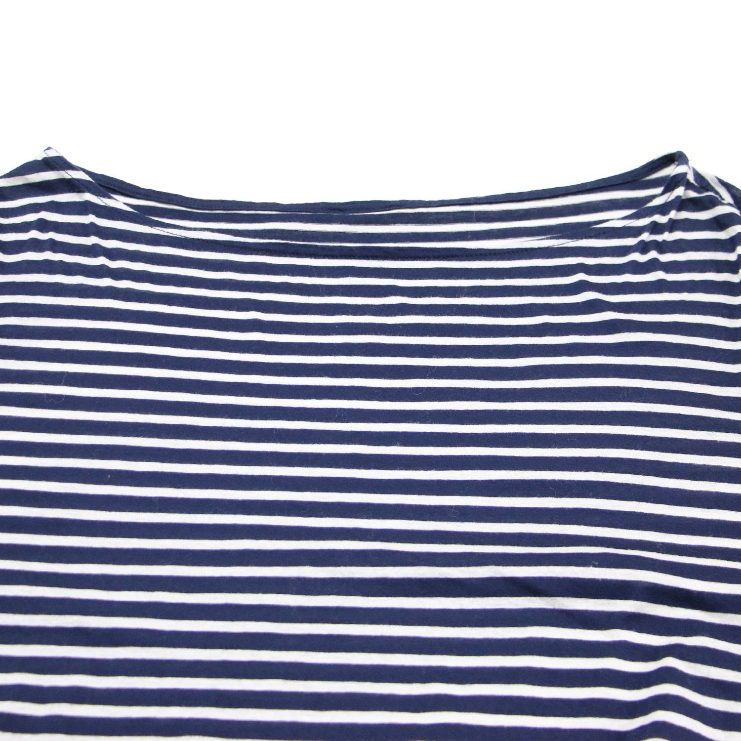 Deuxieme Classe cotton sheer シャツ ネイビー Deuxieme Classe