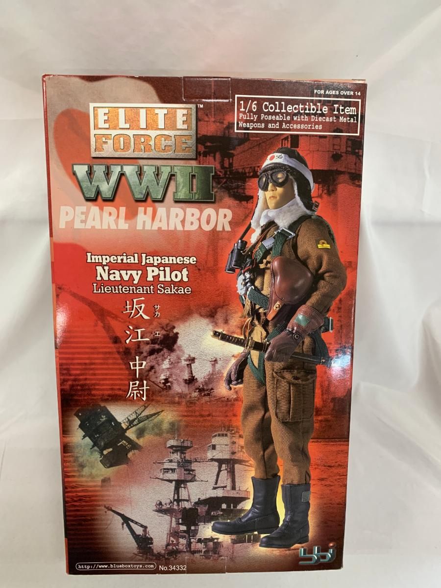 エリートフォース WWII 帝国海軍 坂江中尉(さかえちゅうい) 1/6 完成品 アクションフィギュア タカラ 帝国海軍 坂江中尉 「エリートフォース WWII」 1/6 アクション