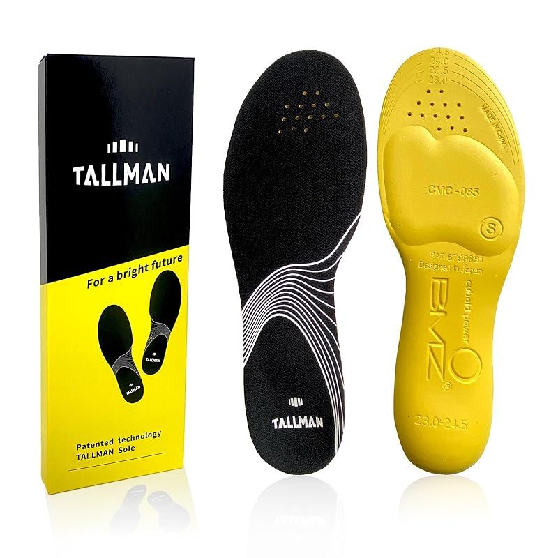 TALLMAN トールマン インソール 伸超ソール 子供 子ども 成長サポート 特許取得 骨格筋量増強サポート トップアスリート使用 25.0-26.5 1