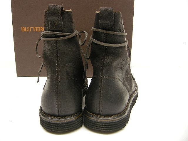 サイズ44 (28-28.5cm相当)□新品□ブッテロ BUTTERO ブーツ ダーク