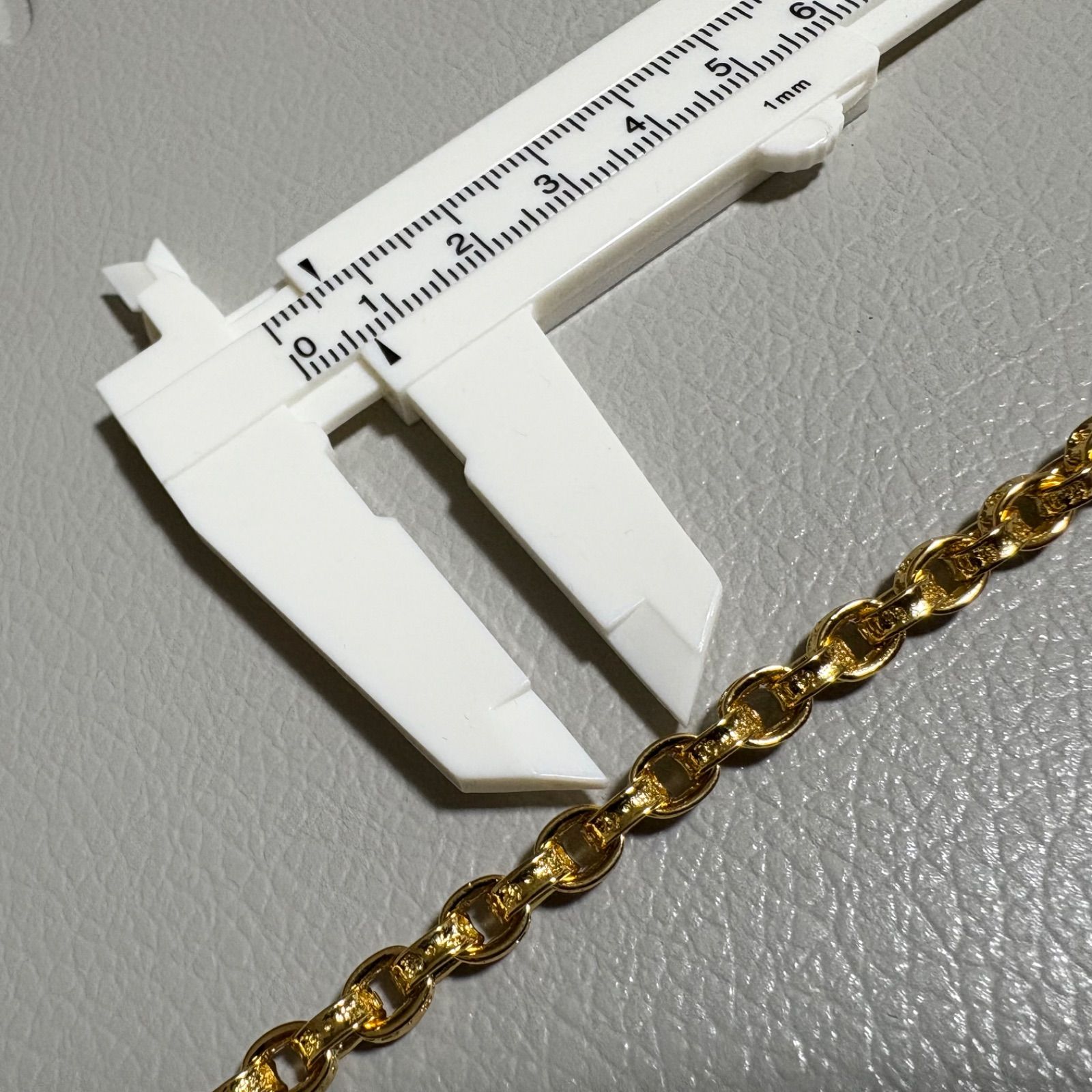 クロムハーツ CHシルバー925 ペーパーチェーン クロスネックレス