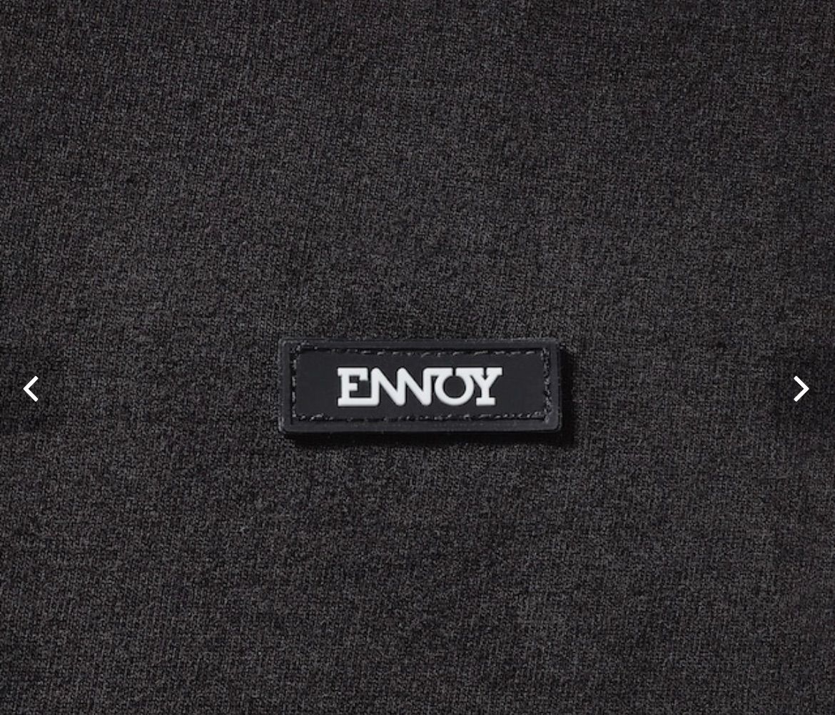 ENNOY 3PACK T-SHIRTS (BLACK) Lサイズ-