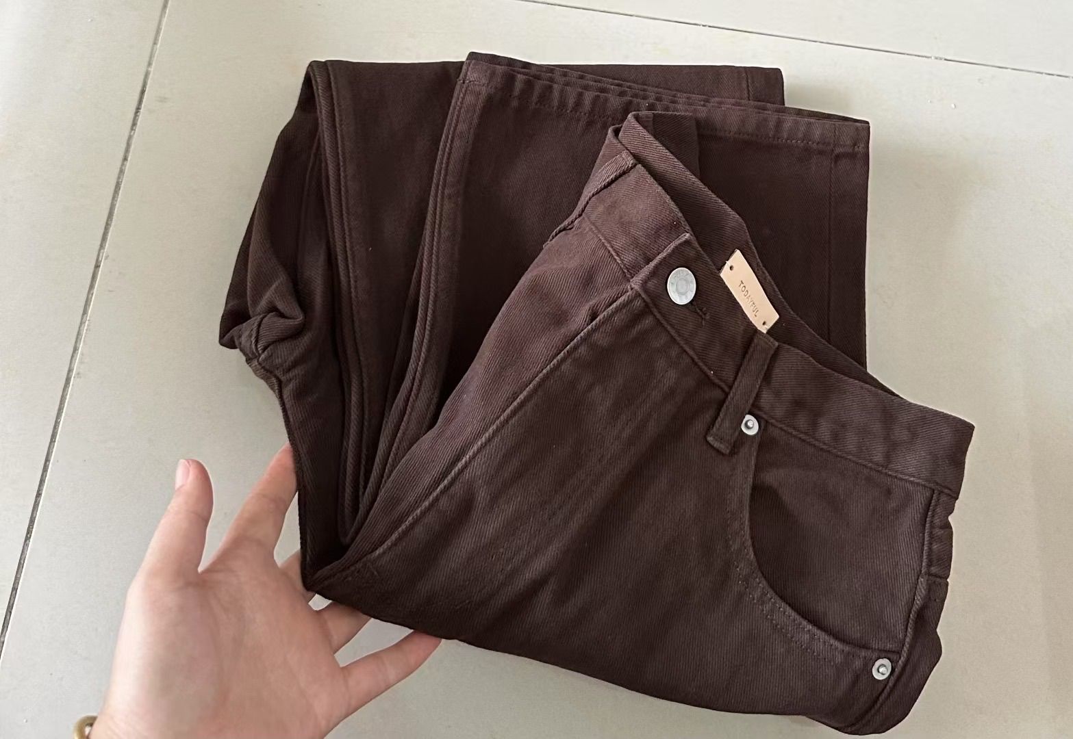 Cary's denim ブラウン23 正規品 Cary's Denim（その他パンツ）｜TODAYFUL（トゥデイフル）の