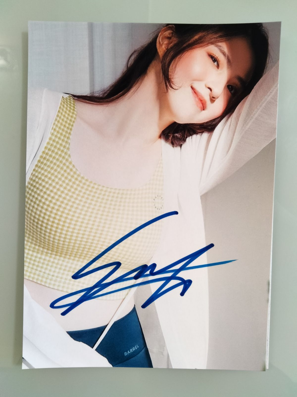 ハン・ソヒ直筆サイン入り2Lサイズ写真…Han So-hee…100日の部君