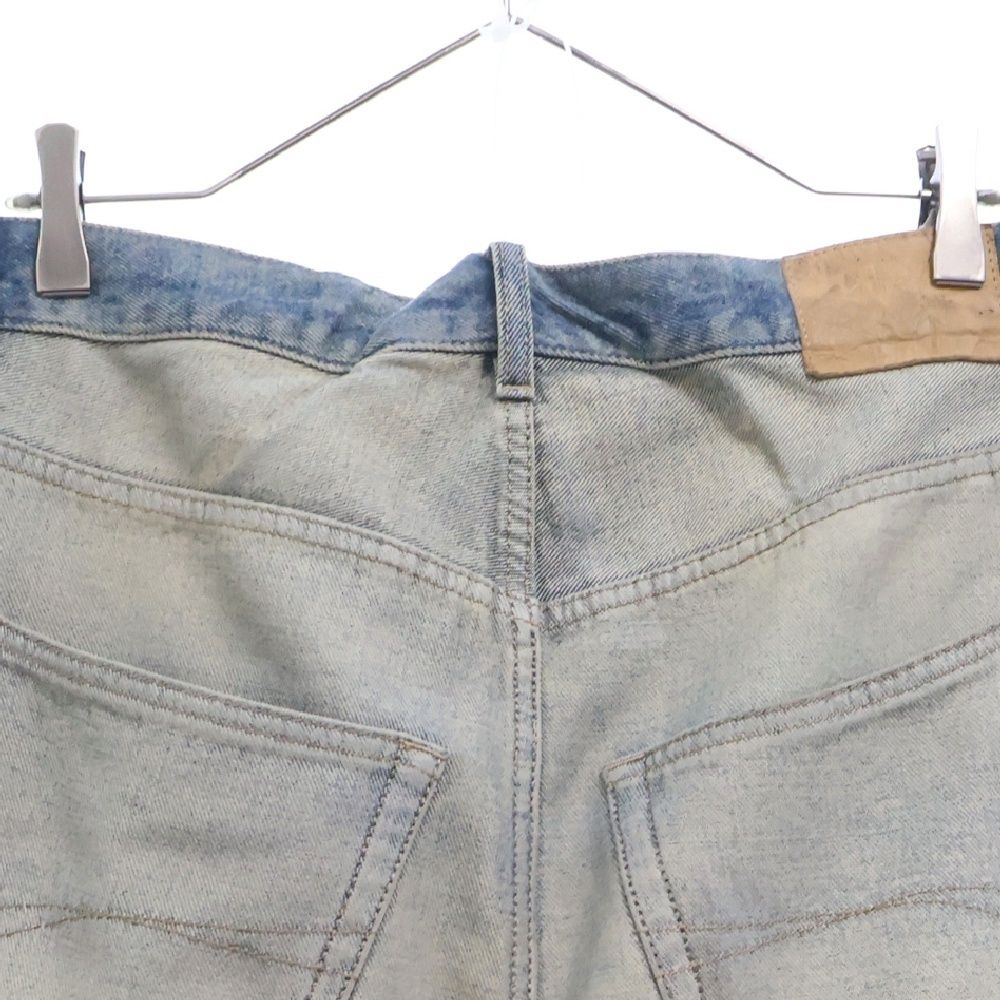 バレンシアガ  24SS  773758 TDW15 インサイドアウトバギーデニムパンツ メンズ S BALENCIAGA (バレンシアガ) 24SS Inside Out Baggy Pants インサイド