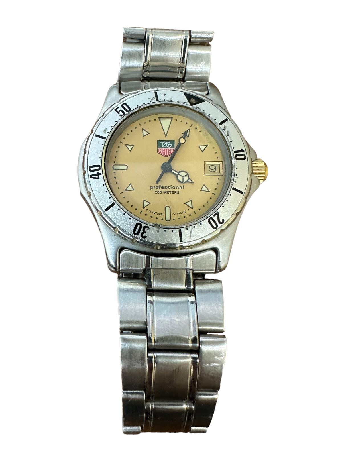 正常稼働☆タグホイヤー TAG HEUER プロフェッショナル 974.013R 