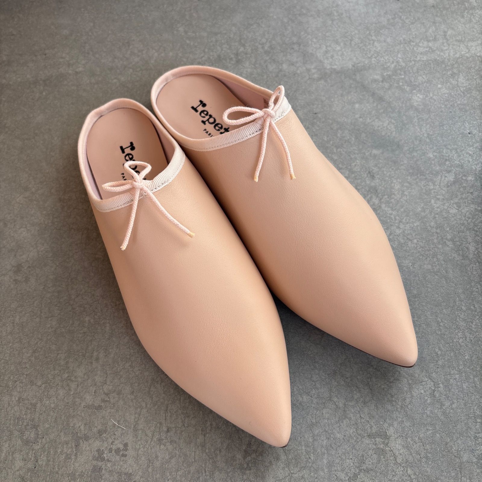 repetto repetto FAYZA MULE ポインテッドトゥ フラットシューズ