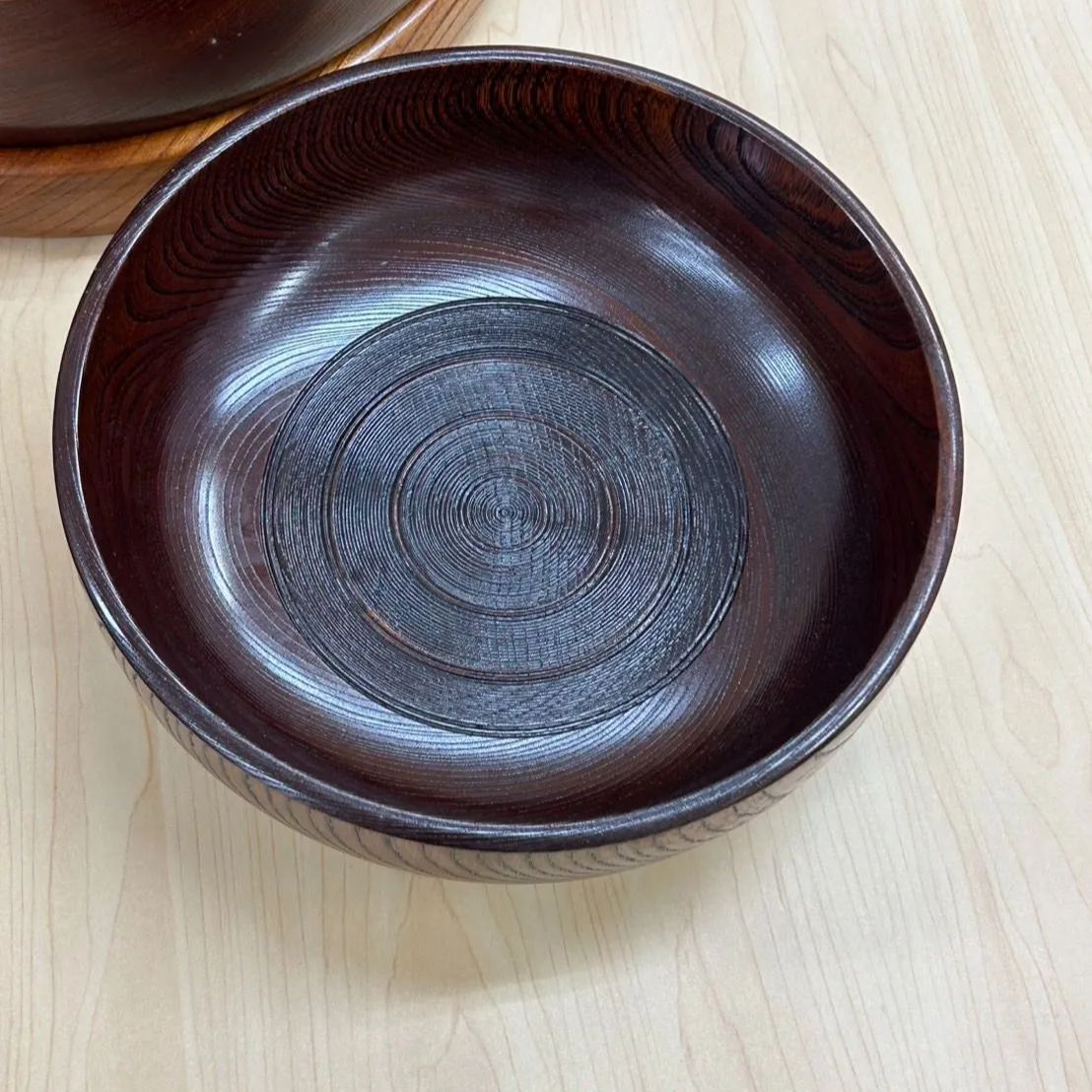 ◎【✨昭和レトロ✨】茶びつ 茶櫃 お盆 漆塗り 高級 木製 天然木